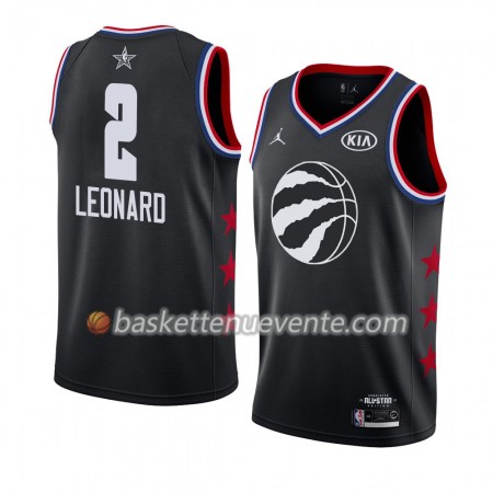 Maillot Basket Toronto Raptors Kawhi Leonard 2 2019 All-Star Jordan Brand Noir Swingman - Homme